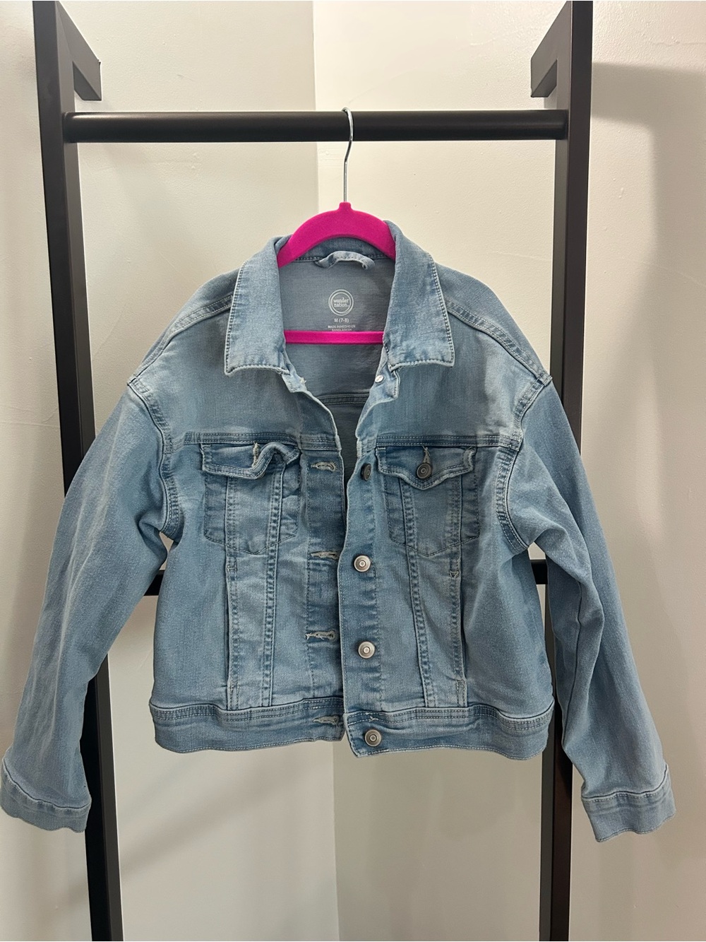 wonder nation Light Wash Denim Jean Jacket